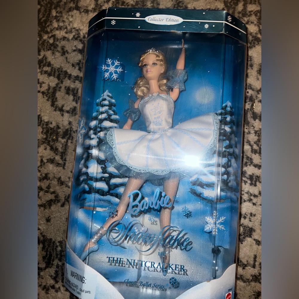 NIB Collector Edition Barbie As Snowflake in The Nutcracker